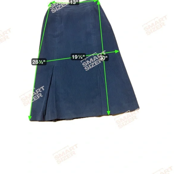 London House Navy Corduroy Skirt Suit Set Size 12(Fits LikeUS 8)made in Scotland - Picture 9 of 9